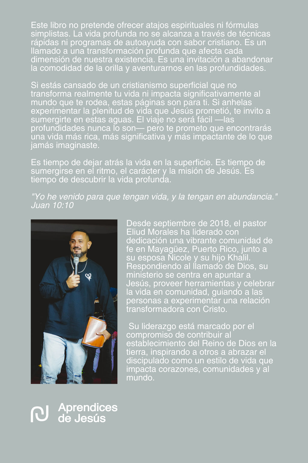La Vida Profunda: Tus primeros pasos para sumergirte en el ritmo, carácter y misión de Jesús (Spanish Edition)